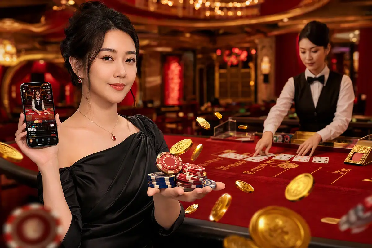 dm888 Live Dealer ဂိမ်း ကင်မရာနှင့် နှင့် ပြသမှု